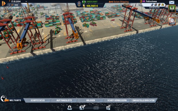Transocean: The Shipping Company (Screenshot: Golem.de)